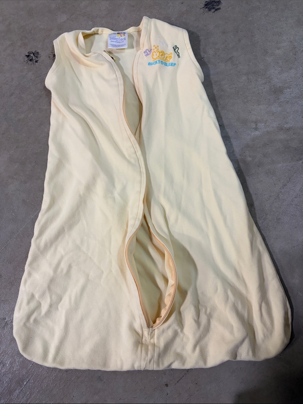 Halo Yellow Sleep Sack Wearable Blanket